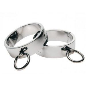 Stainless Steel Heavy Duty Cuffs, BDSM